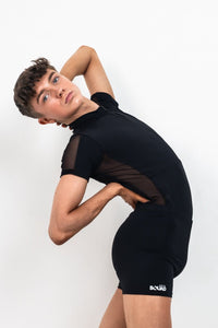 IN-STOCK BOYS ARM AND SIDE STRIPE LEO - BLACK