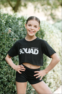 T-SHIRT CROPPED - BLACK