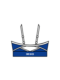 DWC - CALI CROP - COBALT/WHITE