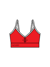 DWC - CALI CROP - RED/WHITE