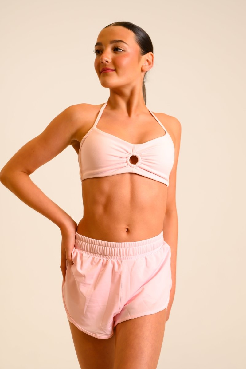KINSLEY CROP - BARELY PINK