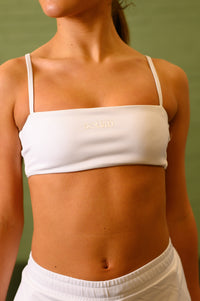 ERIN CROP - WHITE