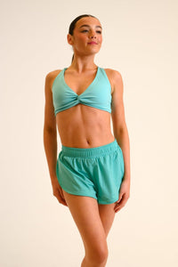 MYLA CROP - AQUA