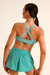 MYLA CROP - AQUA