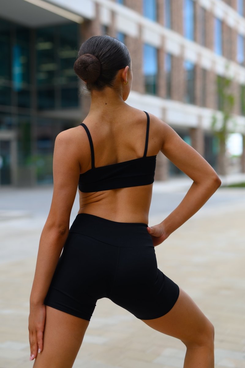 KENDALL CROP - BLACK