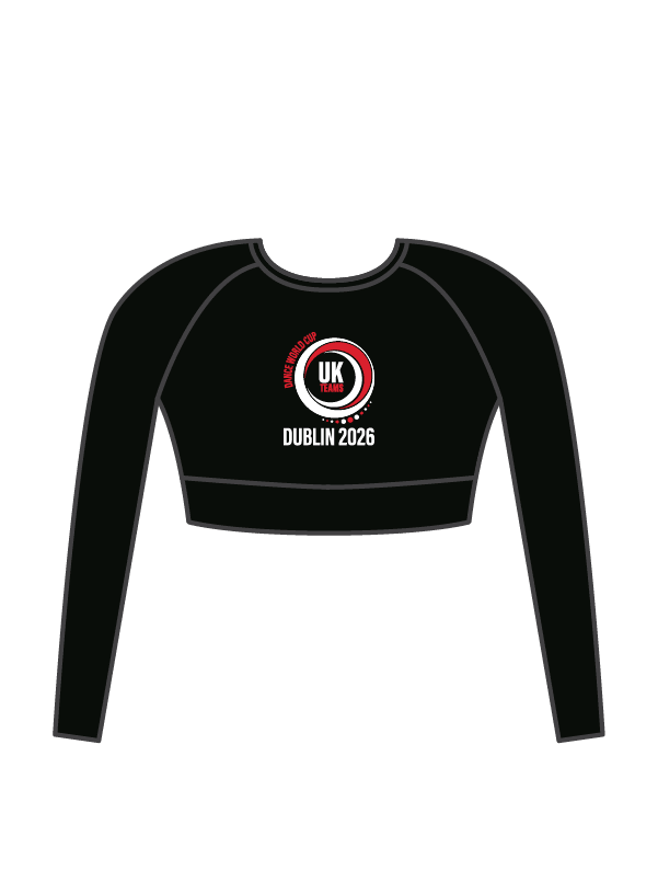 DWC - ELENA LONG SLEEVE CROP BLACK (IN-STOCK)