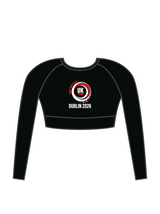 DWC - ELENA LONG SLEEVE CROP BLACK (IN-STOCK)