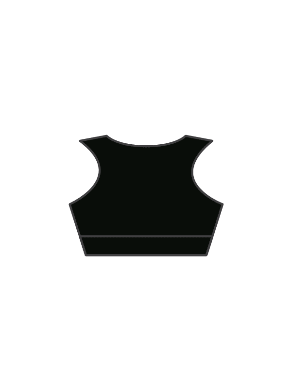 GDO - ELENA SLEEVELESS CROP BLACK (IN-STOCK)