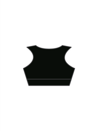 GDO - ELENA SLEEVELESS CROP BLACK (IN-STOCK)