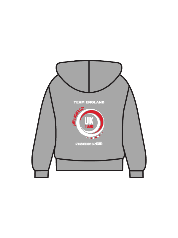 DWC - HOODIE GREY (IN-STOCK) 'Personalise'