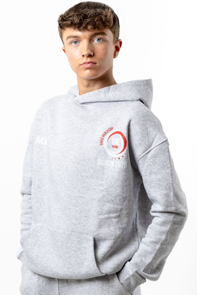DWC - HOODIE GREY (IN-STOCK) 'Personalise'