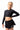 DWC - ELENA LONG SLEEVE CROP BLACK (IN-STOCK)