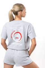 DWC - BOXY T GREY MARL (IN-STOCK) 'Personalise'