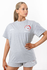 DWC - BOXY T GREY MARL (IN-STOCK) 'Personalise'