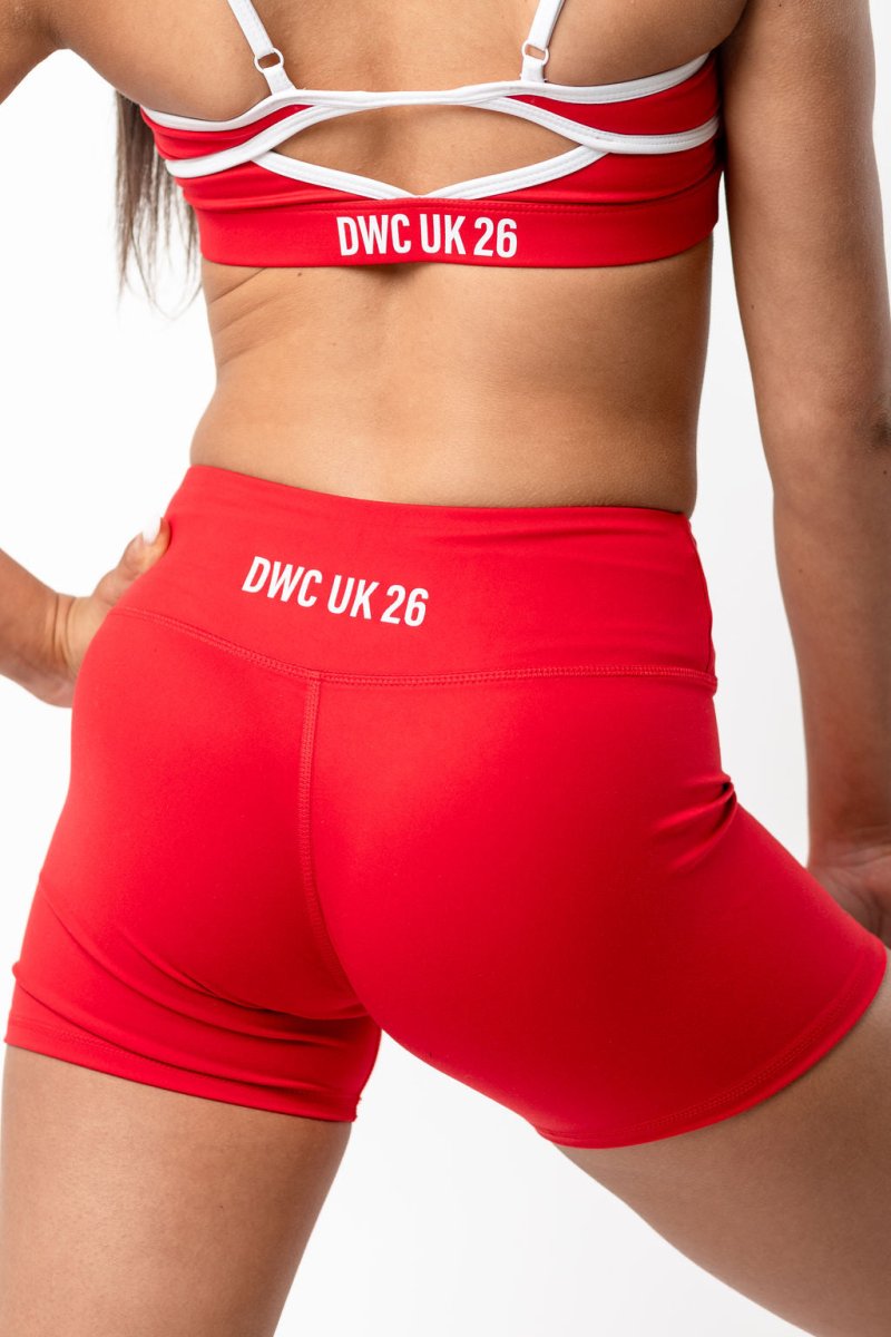 DWC - SHORTS - YOGA - RED