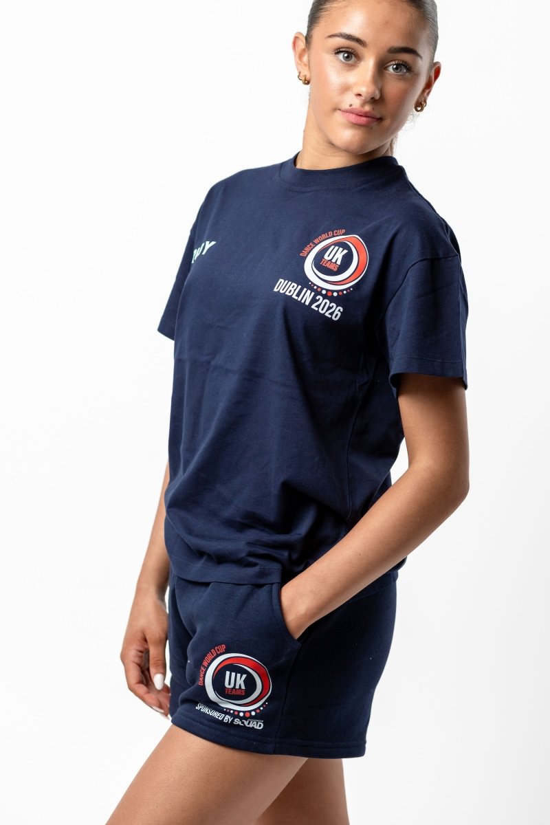 DWC - BOXY T NAVY (IN-STOCK) 'Personalise'