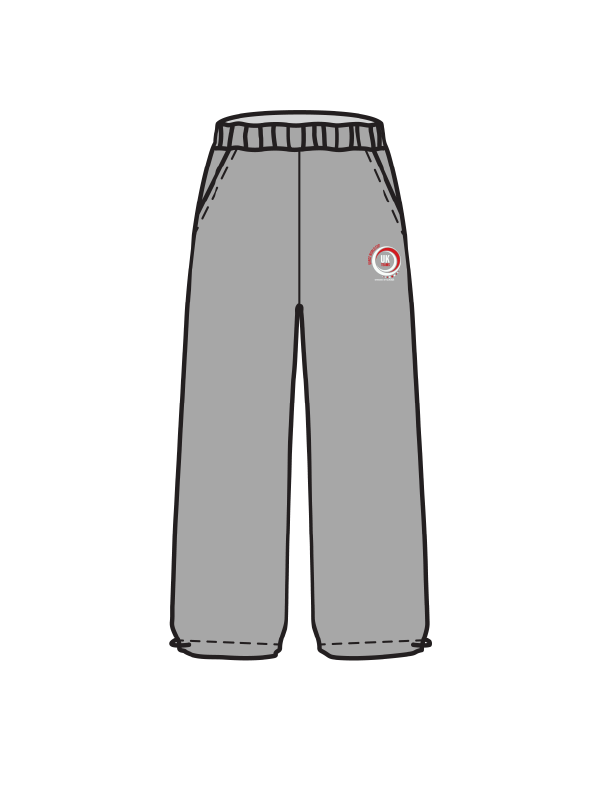 DWC - WIDE LEG JOGGERS GREY (IN-STOCK)