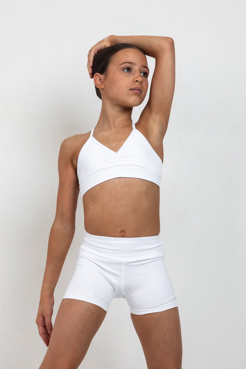 BRYNN CROP - WHITE