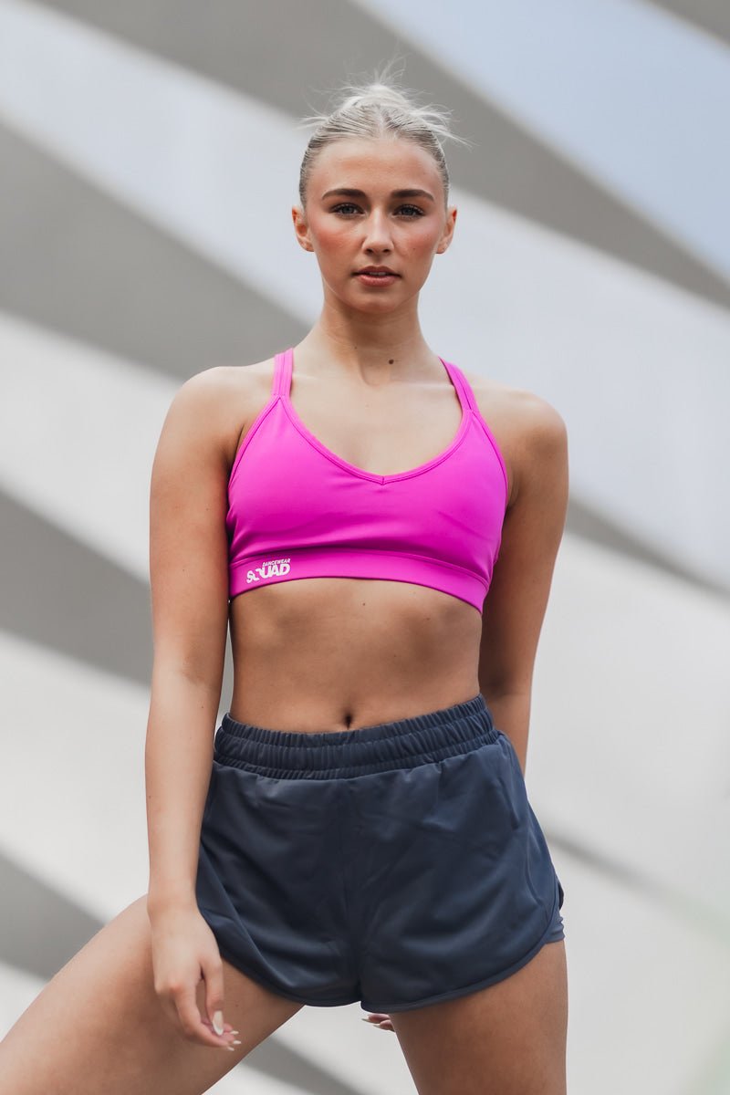 ARELIA CROP - CERISE