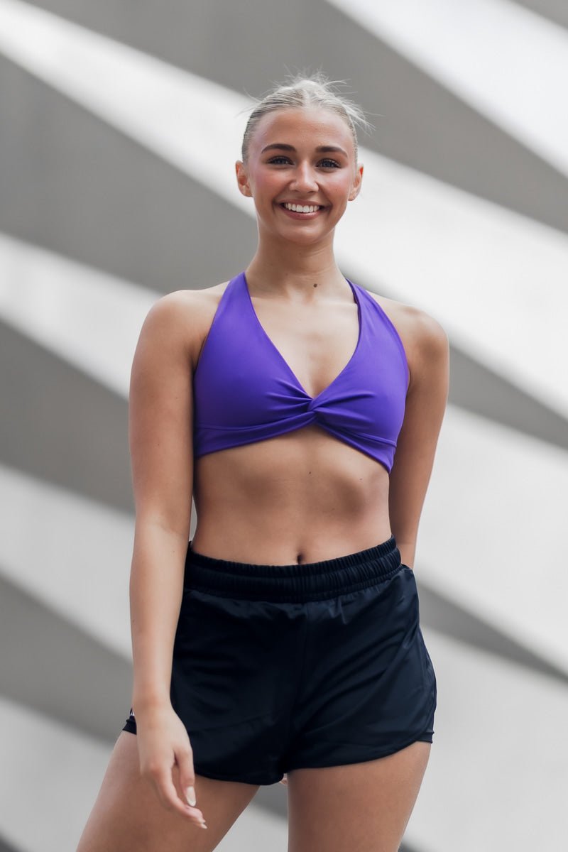 MYLA CROP - PURPLE