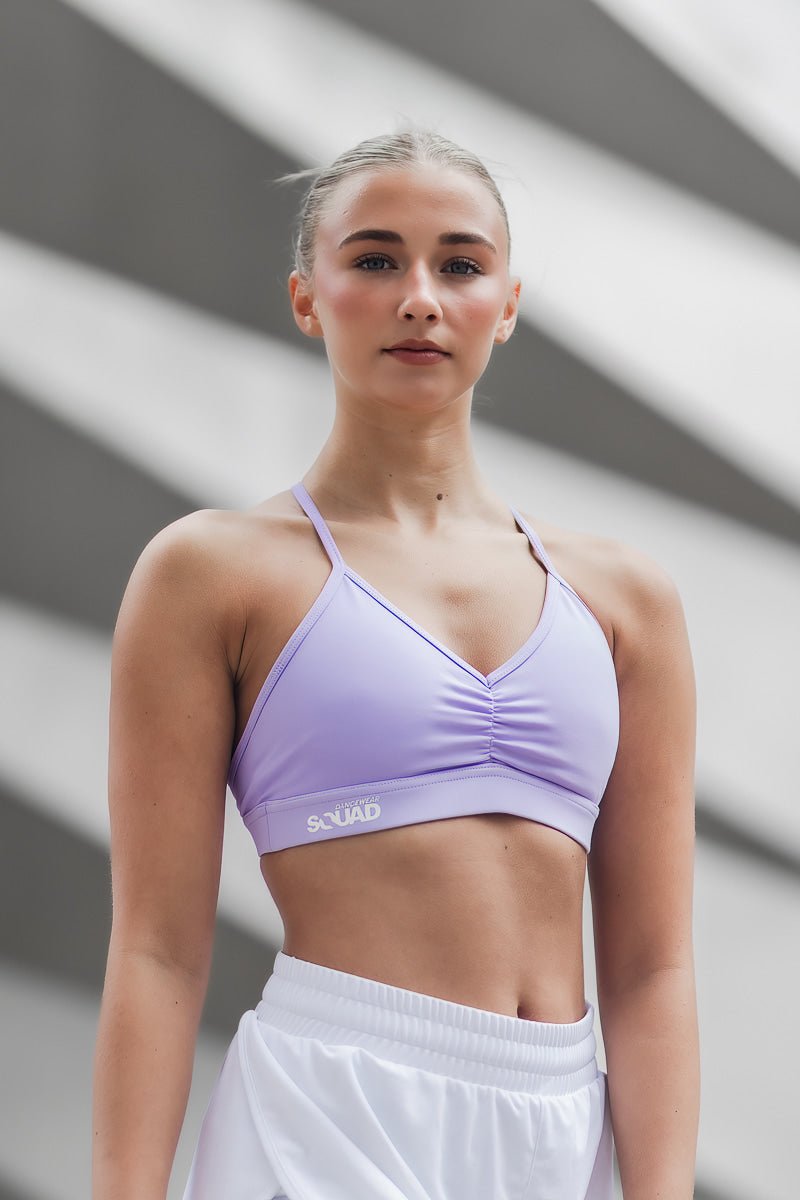BRYNN CROP - LILAC