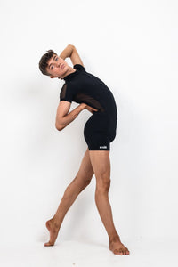 IN-STOCK BOYS ARM AND SIDE STRIPE LEO - BLACK