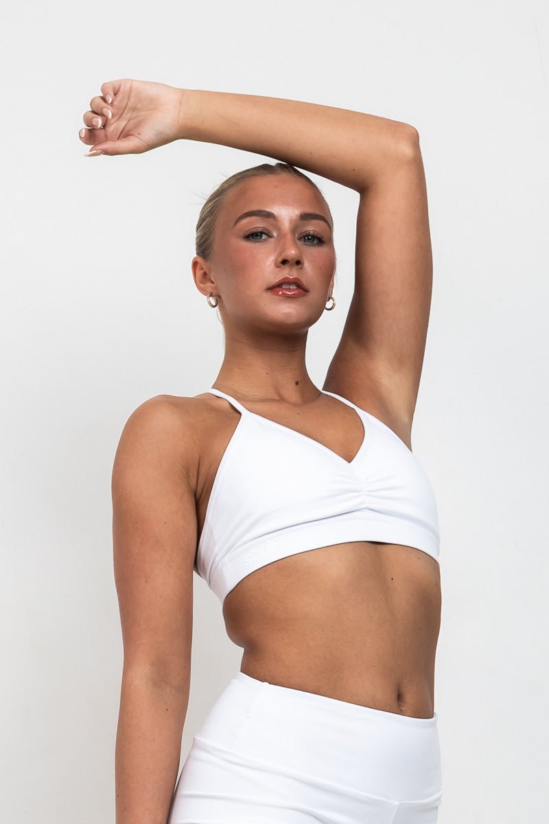 BRYNN CROP - WHITE