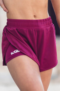 DUAL SHORTS - BERRY