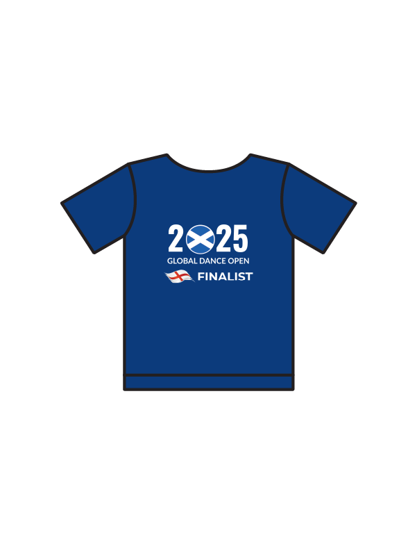 GDO - T-SHIRT ROYAL BLUE TEAM SCOTLAND