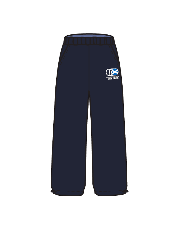 GDO - TEAM SCOTLAND WIDE LEG JOGGERS NAVY (IN-STOCK)