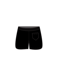 DWC - SWEAT SHORTS BLACK (IN-STOCK)