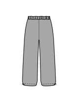 DWC - WIDE LEG JOGGERS GREY (IN-STOCK)