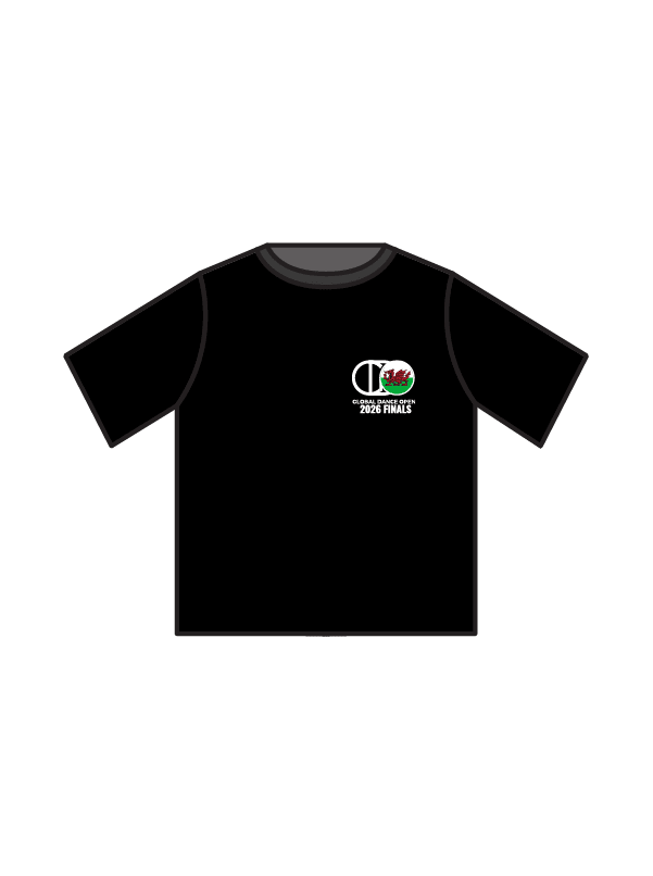 GDO - TEAM WALES BOXY T BLACK (IN-STOCK)