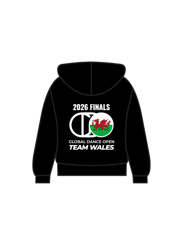 GDO - TEAM WALES HOODIE BLACK (IN-STOCK)
